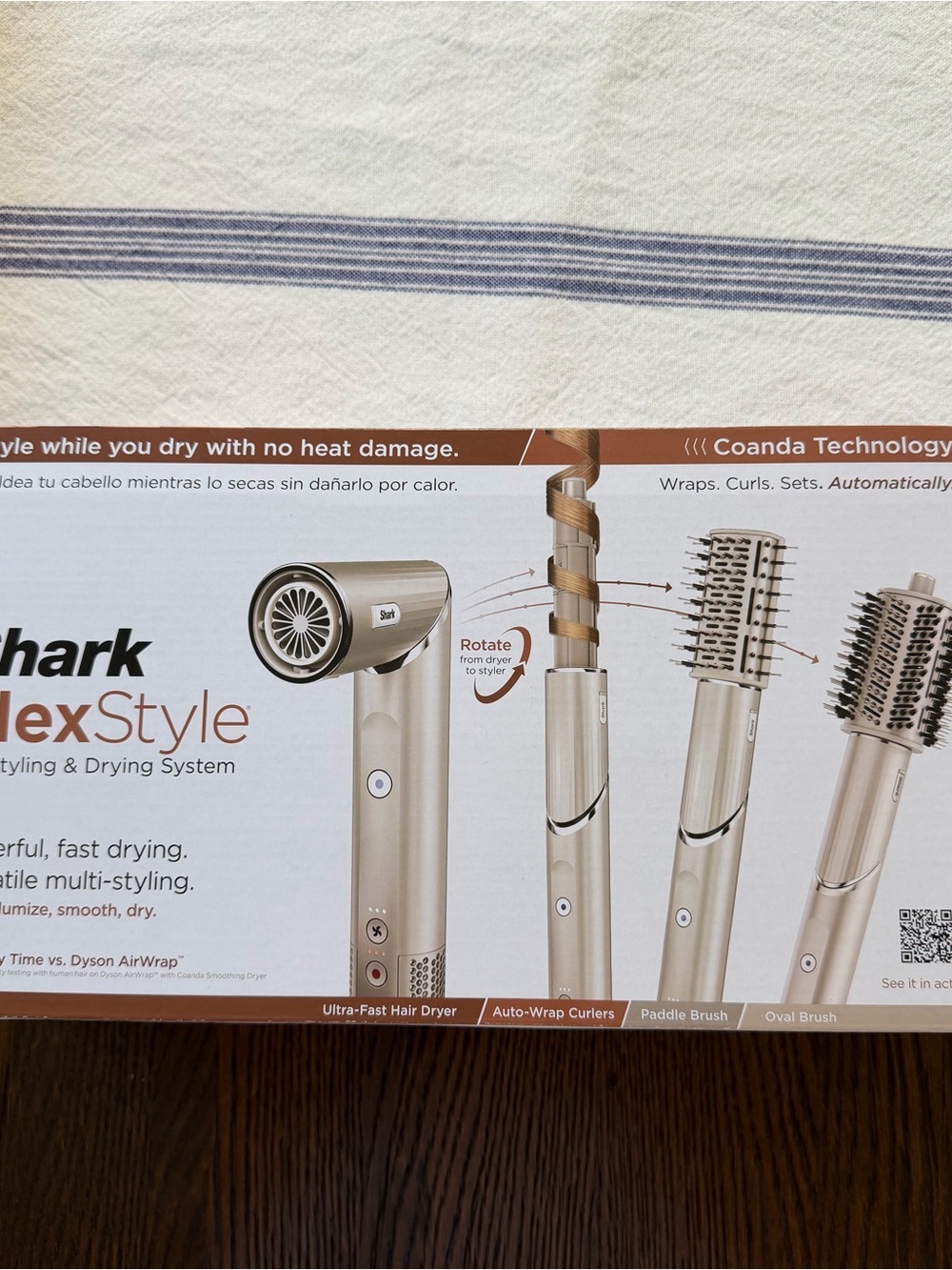 Shark FlexStyle Hair Styling & Drying System - Champagne